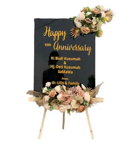 Papan Bunga Akrilik Pintu Rime Gayo