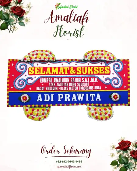 Papan Bunga Ucapan Selamat Pintu Rime Gayo